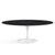 Saarinen 78" Oval Dining Table Medium Dining Tables Knoll White Nero Marquina marble, Satin finish 