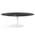 Saarinen 78" Oval Dining Table Medium Dining Tables Knoll White Portoro marble, Satin finish 