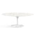 Saarinen 78" Oval Dining Table Medium Dining Tables Knoll White Vetro Bianco 