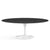 Saarinen 78" Oval Dining Table Medium Dining Tables Knoll White Ebonized Walnut 