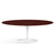 Saarinen 78" Oval Dining Table Medium Dining Tables Knoll White Reff Dark Cherry 