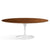 Saarinen 78" Oval Dining Table Medium Dining Tables Knoll White Rosewood 