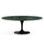 Saarinen 78" Oval Dining Table Medium Dining Tables Knoll Black Verde Alpi marble, Satin finish 