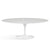 Saarinen 78" Oval Dining Table Medium Dining Tables Knoll White White laminate, Satin finish 