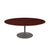 Saarinen Coffee Table - 42” Oval Dining Tables Knoll Grey Light Oak 