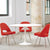 Saarinen Executive Armless Chair With Tubular Legs Side/Dining Knoll 