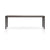 Plate Rectangular Table Coffee Tables Vitra 44.5"L x 16.25" W - smoked oak top - chocolate base 