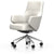 Grand Executive Lowback Chair task chair Vitra Leather - Snow Hard castors for carpet 