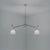 Tolomeo Double Shade Suspension Lamp hanging lamps Artemide 10" Fiber 