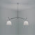 Tolomeo Double Shade Suspension Lamp hanging lamps Artemide 12" Fiber 