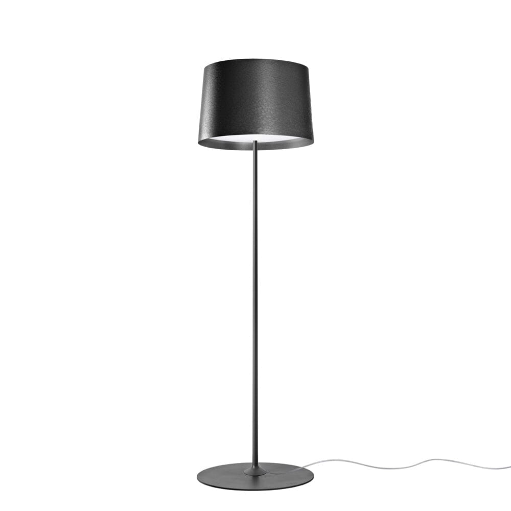 Twiggy Reading Floor Lamp  Foscarini Black 