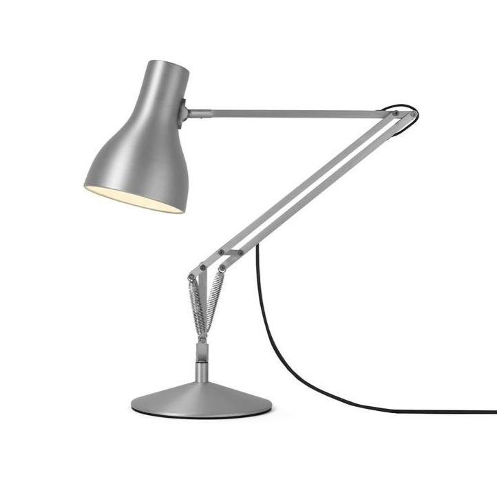Type 75 Desk Lamp Desk Lamp Anglepoise Silver Luster 