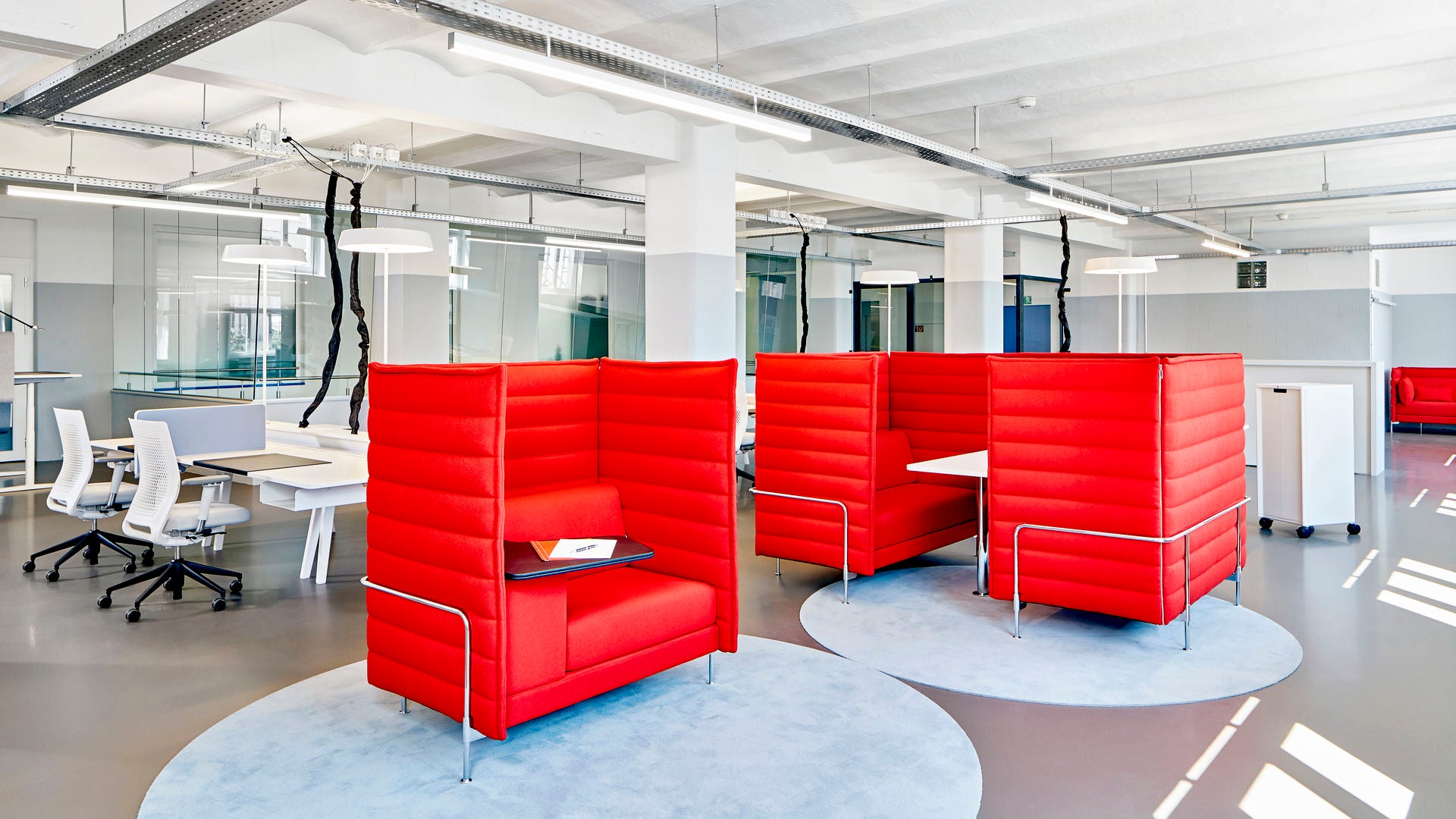 Alcove Highback Work Sofa Vitra 