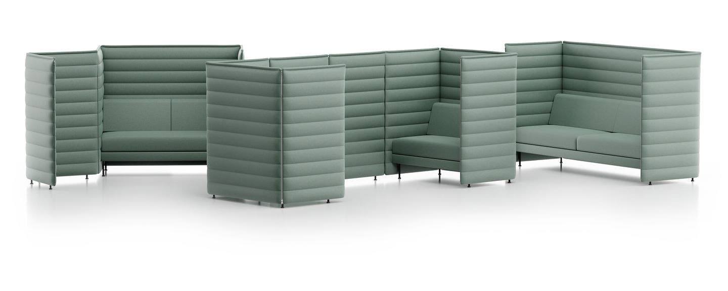 Alcove Plus 3-Seater Sofa Sofa Vitra 