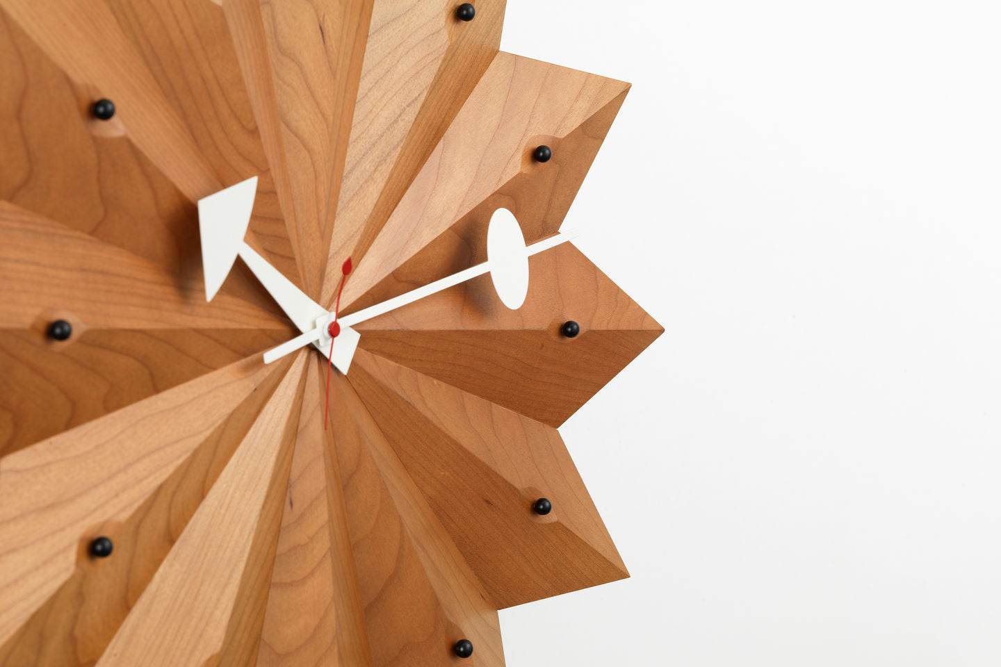 George Nelson Fan Clock By Vitra Clocks Vitra 