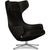 Grand Repos Lounge Chair lounge chair Vitra Polished 16.1-Inch Cosy Contrast - Velvet Brown - 04