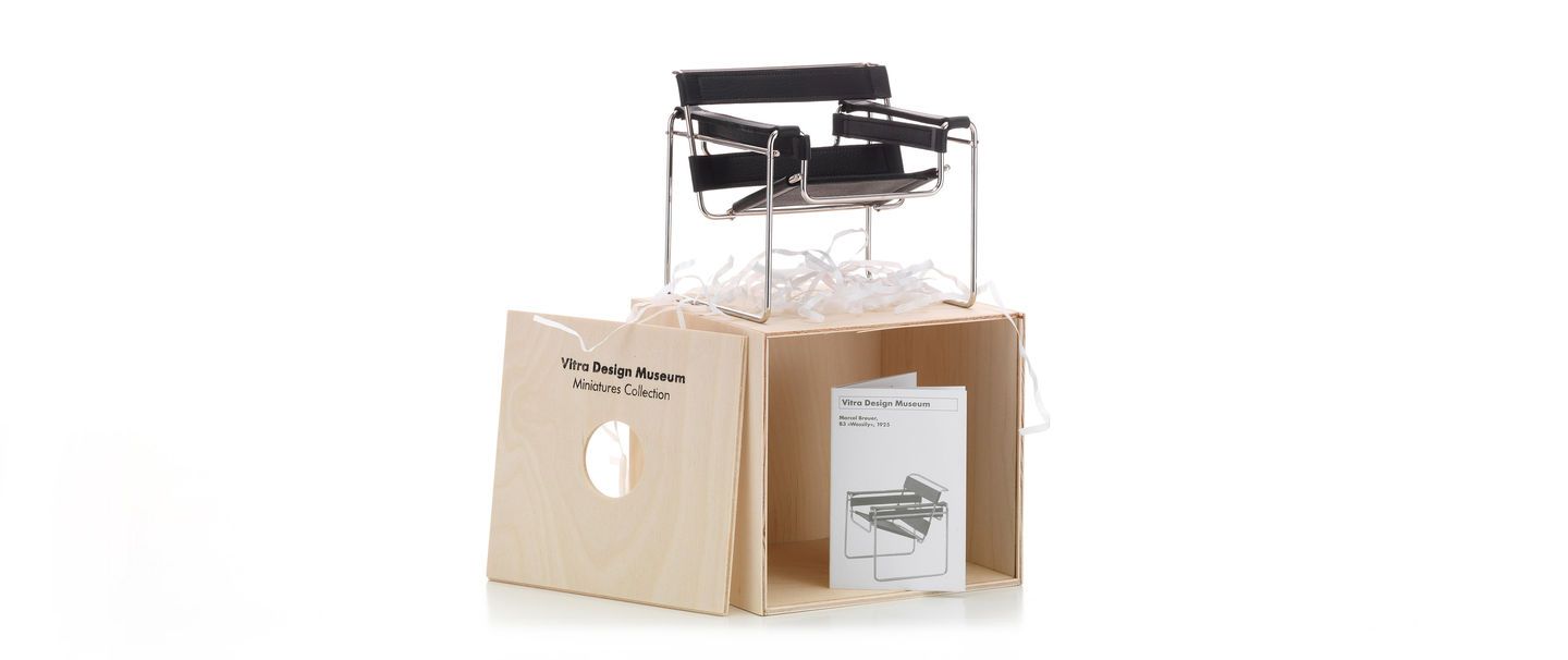 Miniature B3 Wassily Armchair Art Vitra 