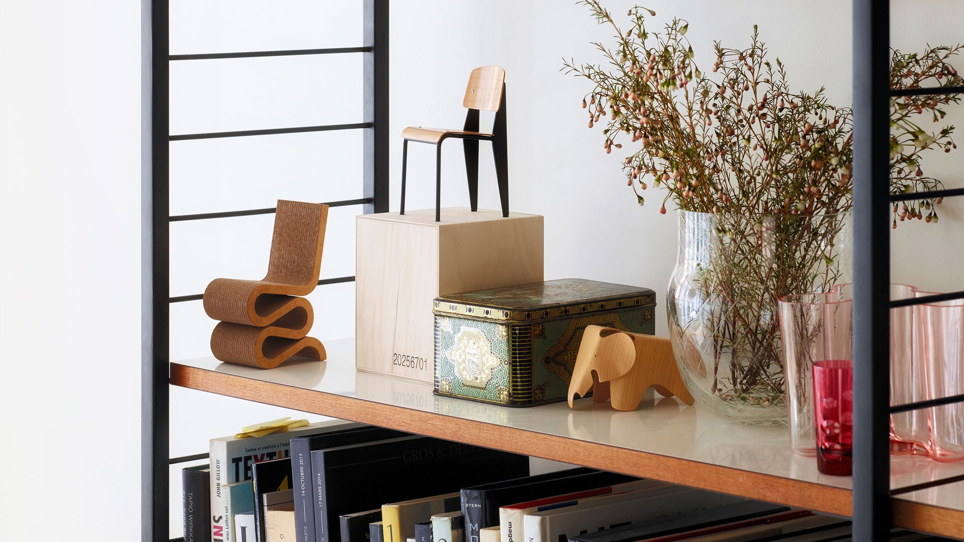 Miniature Eames Plywood Elephant by Vitra Art Vitra 