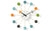 Nelson Ball Clock Multi-Colored Clocks Vitra 