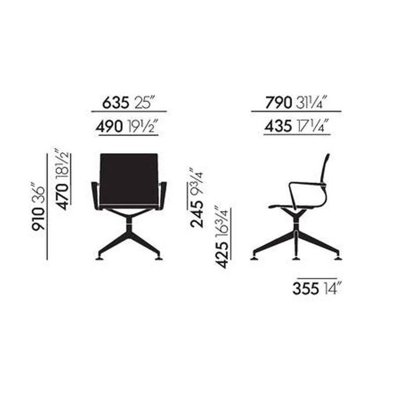 Physix Conference Chair task chair Vitra 
