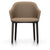 Softshell Chair - Four-Leg Base Side/Dining Vitra Chocolate Glides For Carpet Plano_Coffee-80