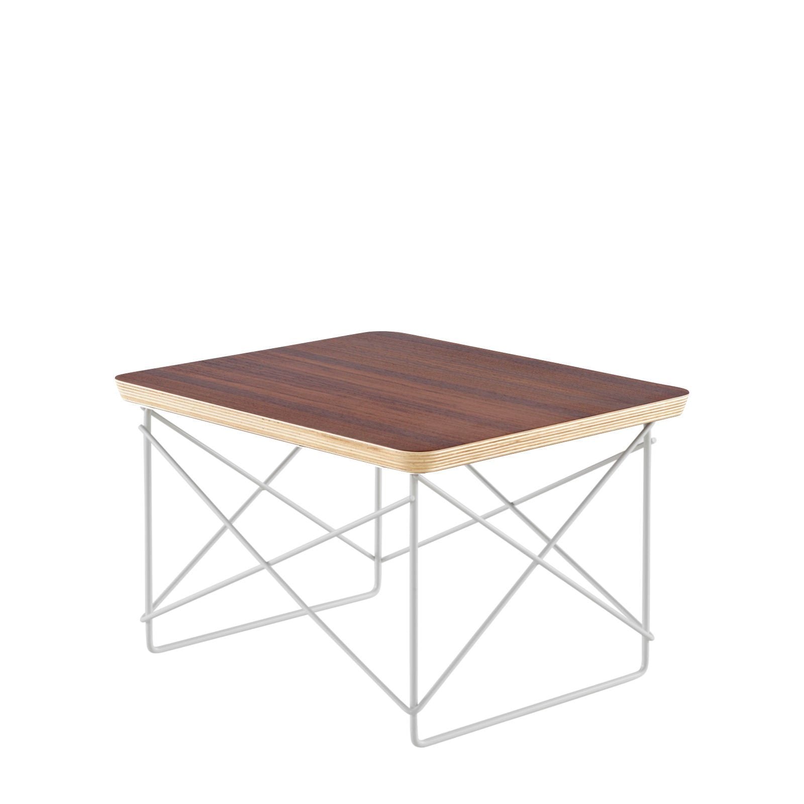 Eames Wire Base Low Table side/end table herman miller Walnut +$95.00 White 