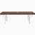 Nelson Platform Bench - Metal Legs Benches herman miller 48 Wide Metal Base Walnut Slat