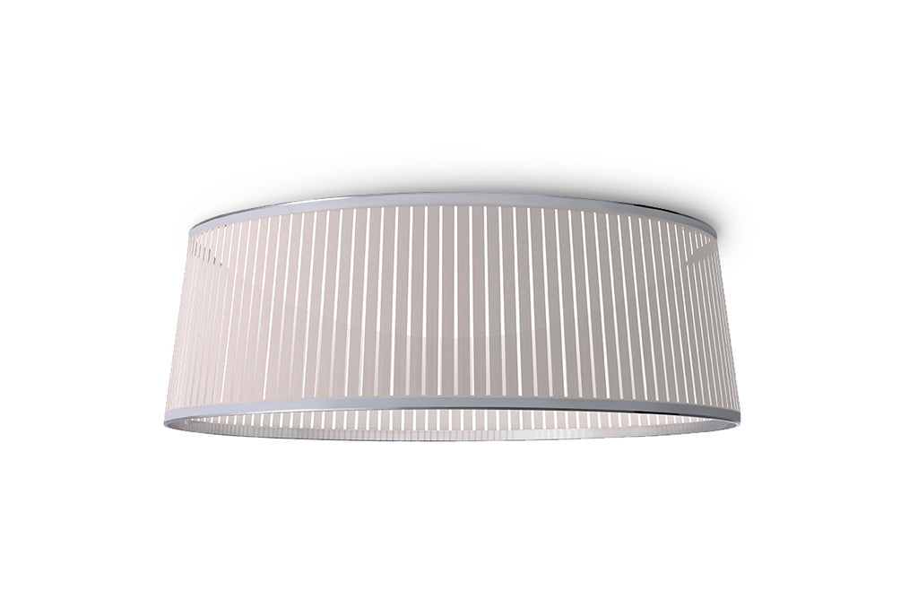 Solis Drum Flush Ceiling Lamp Ceiling lamp Pablo White 36" 