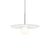 Bola Disc Pendant ceiling lights Pablo Gloss White / Chrome 18" 