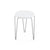 Florence Knoll Hairpin Stacking Table table Knoll White chrome base 